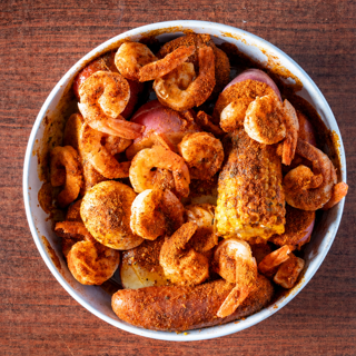 Large Boiled Shrimp Platter