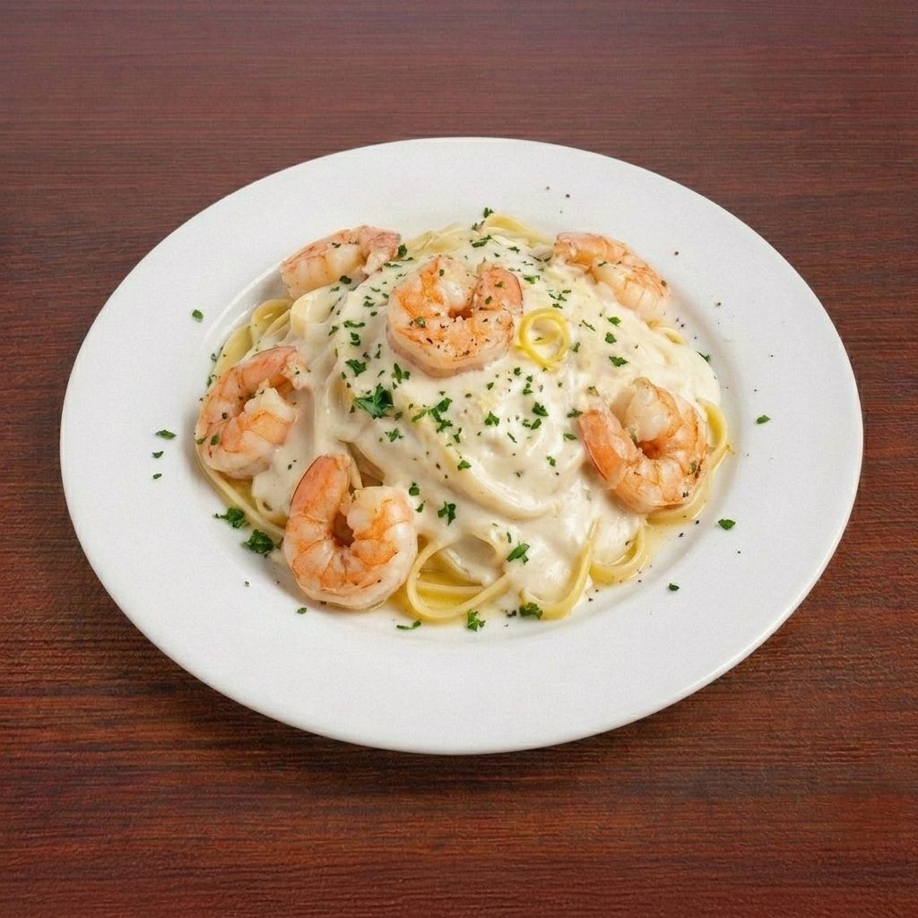 Shrimp Pasta - Dinner.
