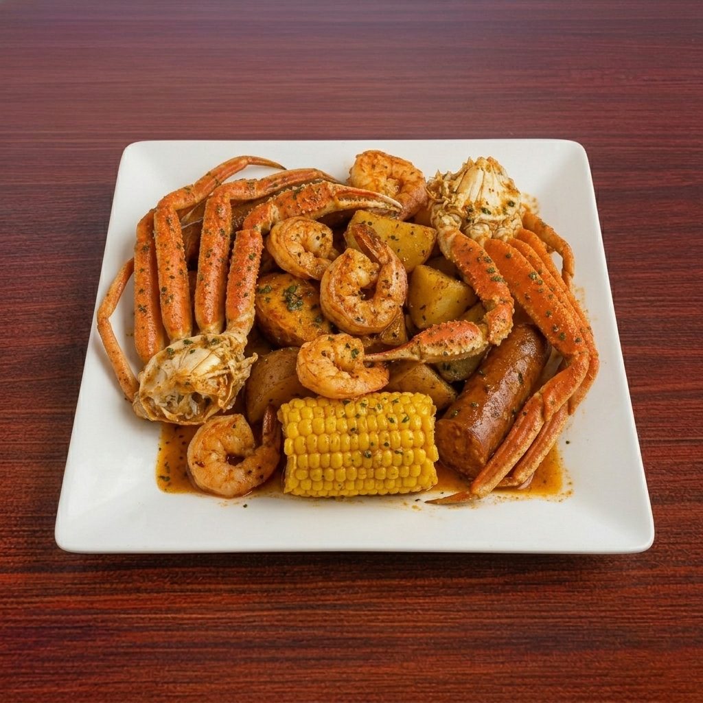Snow Krab and Shrimp.